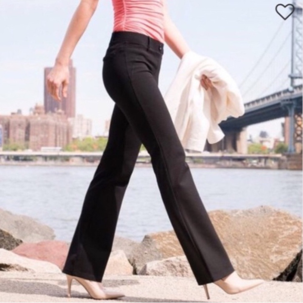NWOT Betabrand Dress Pant Yoga Pants With Side Stretch Panels